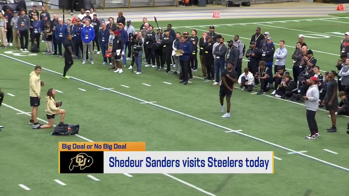 Could Shedeur Sanders fall to the late first round? Isaiah Stanback makes his case.