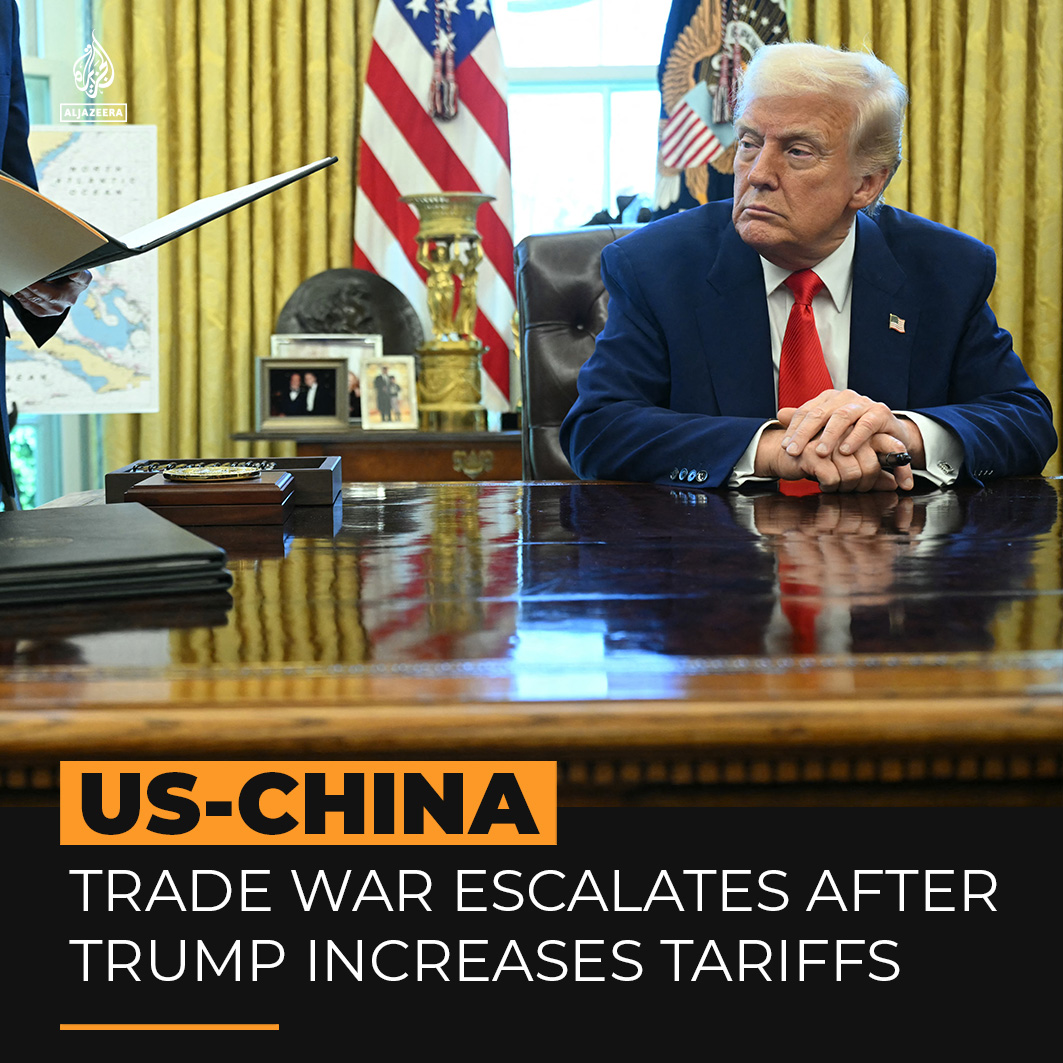 The US and China trade war is escalating after President Donald Trump increased Beijing’s trade levy to 125%. China accused Washington of violating rules of the World Trade Organization, saying it's disrupting the multilateral trading system.