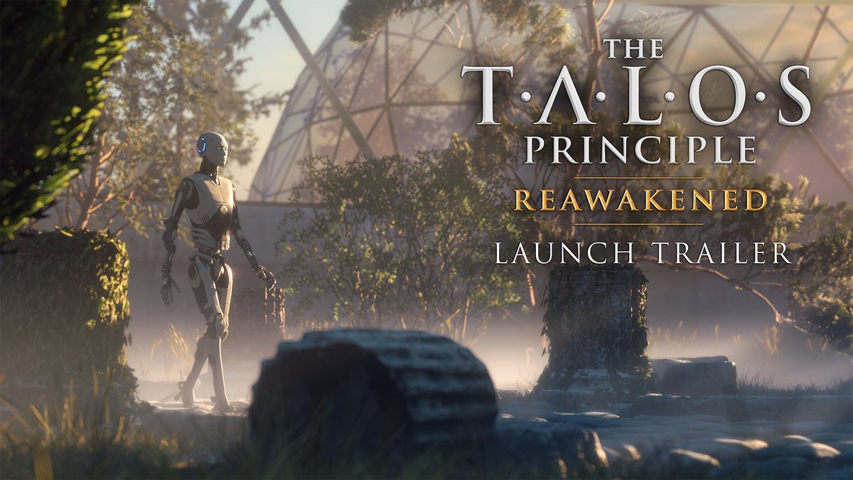 The Talos Principle: Reawakened is OUT NOW, bringing Croteam’s classic philosophical first-person puzzler into a glorious new age. 🦾 🎨 stunningly remastered visuals 🧠 all-new 'In the Beginng' chapter 🛠️ robust and versatile PC level editor