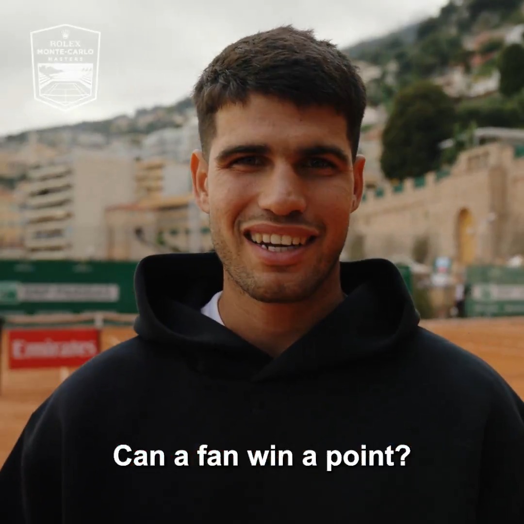 Can a regular tennis fan win a point against an ATP pro? It's time to Beat The Pro! Rolex Monte-Carlo Masters #RolexMonteCarloMasters