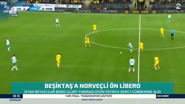Beşiktaş, Bodo/Glimt forması giyen Patrick Berg'i gündemine aldı. (A Spor)