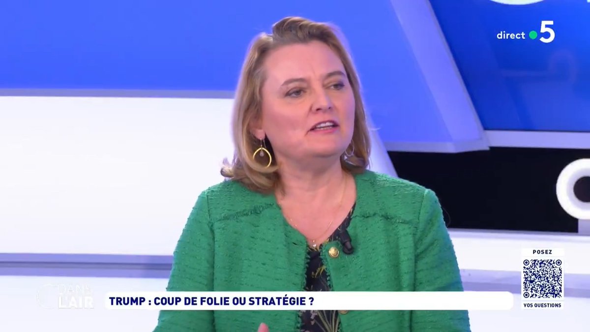 "Donald #Trump a toujours cette obsession de la #Chine. Pour lui, c'est toujours le pays qui conteste la puissance américaine et prétend pouvoir, à l'horizon 2049, devenir la première puissance au monde. Et ça c'est inadmissible pour quelqu'un comme Donald Trump." Sylvie Matelly