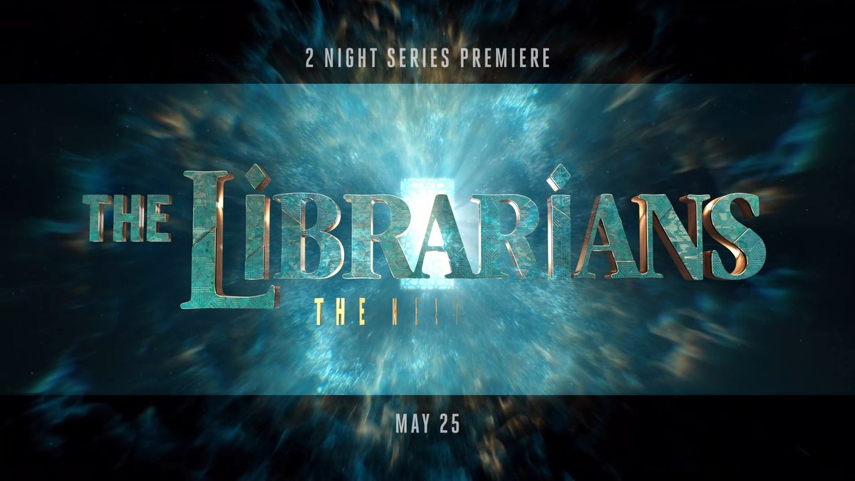 #TheLibrarians have a big announcement, just in time for #NationalLibraryWeek! The all new series, The Librarians: The Next Chapter is coming May 25th-26th for a two-night premiere event, only on TNT Drama.