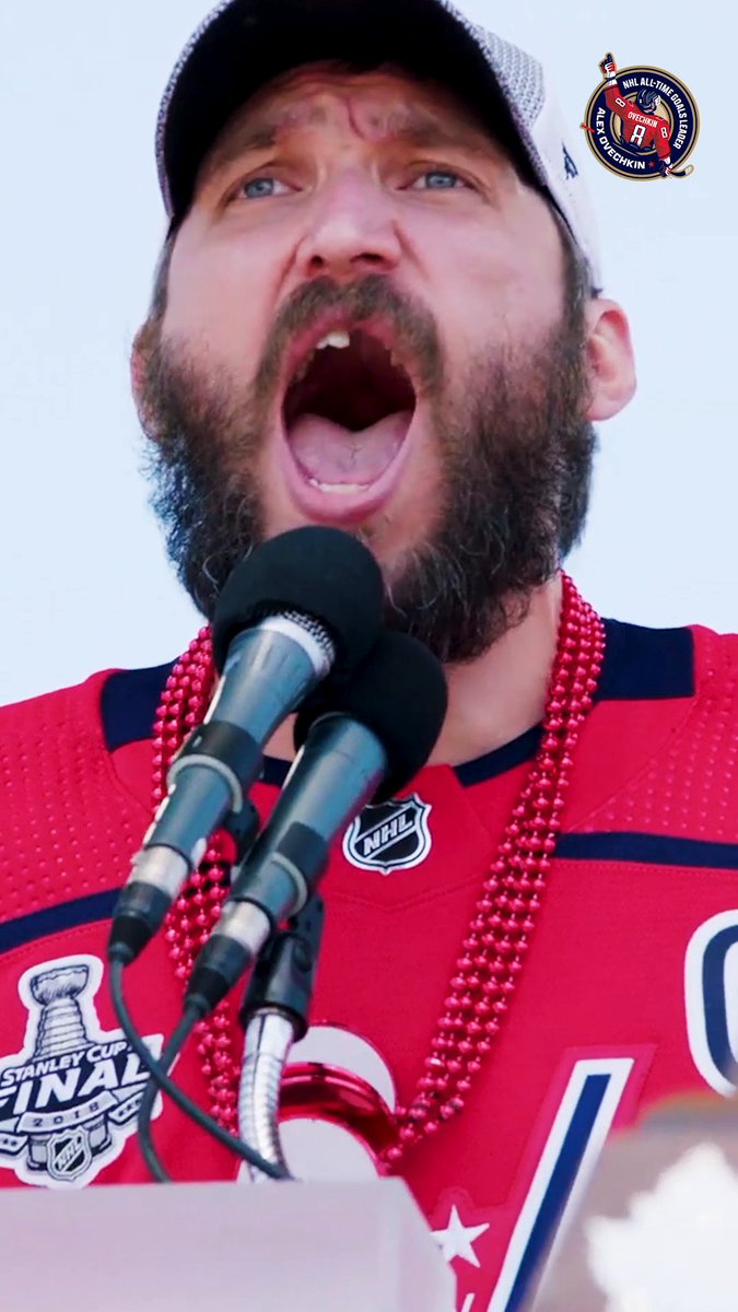 What word would you use to describe Alex Ovechkin? 🧐 #Gr8ness Tune in TONIGHT for a special pregame ceremony honoring Ovi's historic milestone. 📺: y - Carolina Hurricanes vs. Washington Capitals at 7:30p ET on Disney+, ESPN+, and Sportsnet