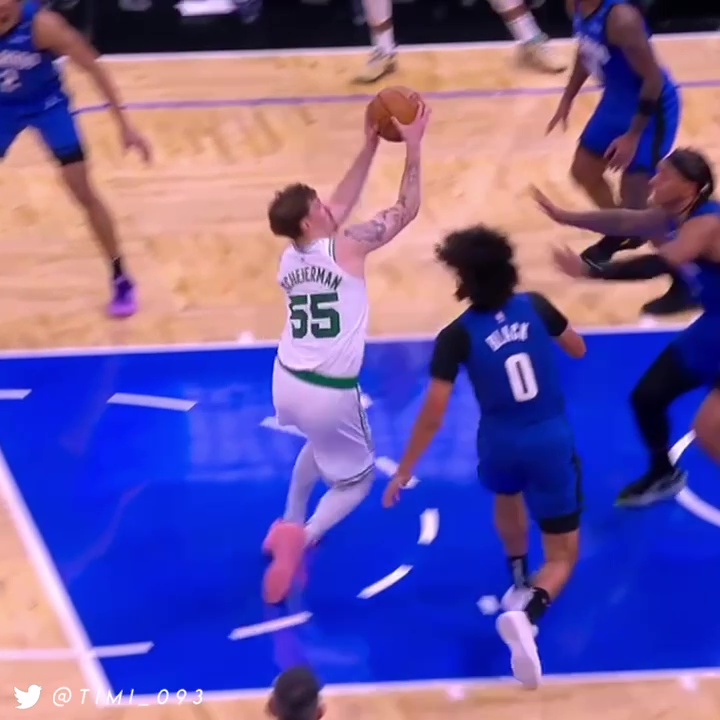 Shout-out to Baylor Scheierman ☘️ Got his first career start last night in Orlando and had really solid game with 15 points to go with 5 rebounds and 3 assists: