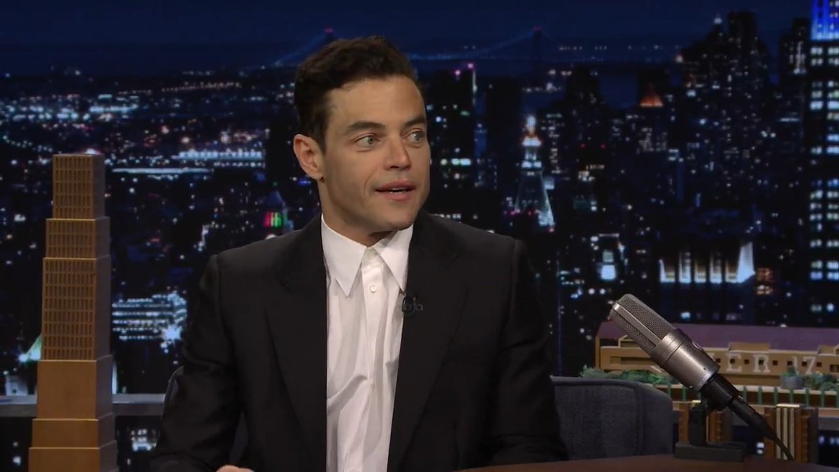 Tom Hanks called out Rami Malek for his role in Night at the Museum while he auditioned for the serious, action show The Pacific 😭 #FallonTonight