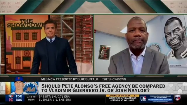 Should Pete Alonso's upcoming free agency be compared to Vladimir Guerrero Jr. or Josh Naylor? #MLBNowShowdown
