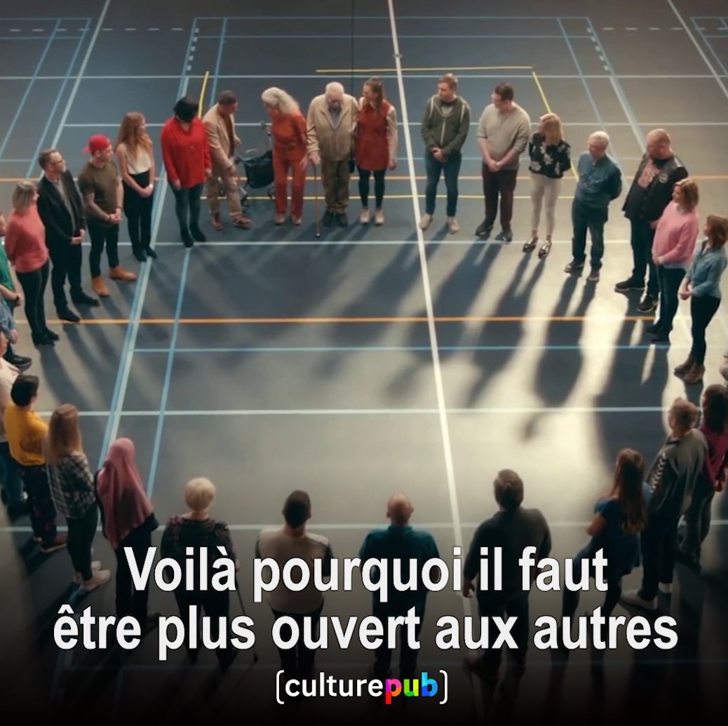 Il y a plus de choses qui nous rassemblent que de choses qui nous séparent. La preuve avec ce spot touchant dont on ne se lasse pas. 😍🤗 #CultureCauses