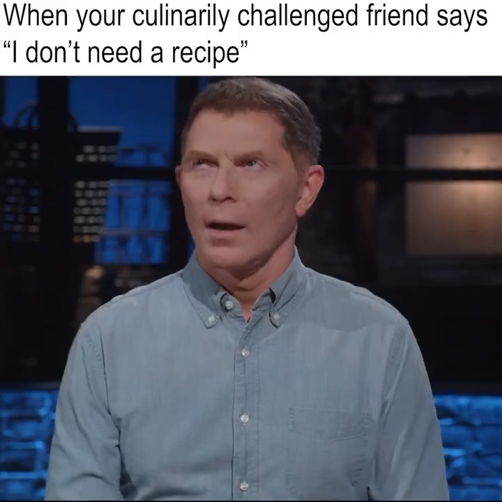 Yea yea, sure you don’t 🙄 Catch Bobby Flay on #BeatBobbyFlay, Tonight @ 9|8c!
