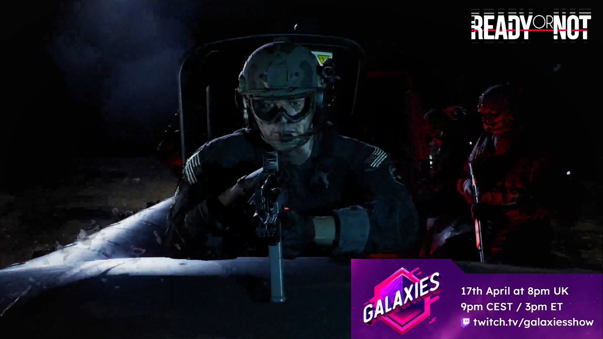 One week to go until the Twitch Galaxies showcase. Make sure that you schedule this in your calendar; attendance is required for officers.