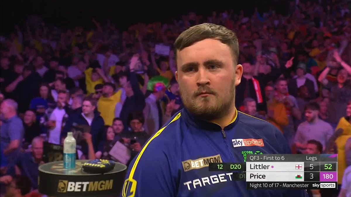 WHAT A GAME! ‼️ Despite hitting a nine-darter, Luke Littler fends off Gerwyn Price AT LAST 💥