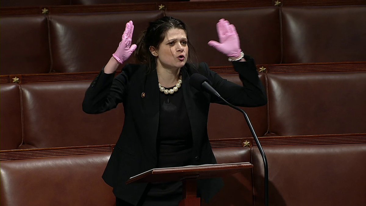 This story reminded me of this kind of strange Haley Stevens moment from 2020