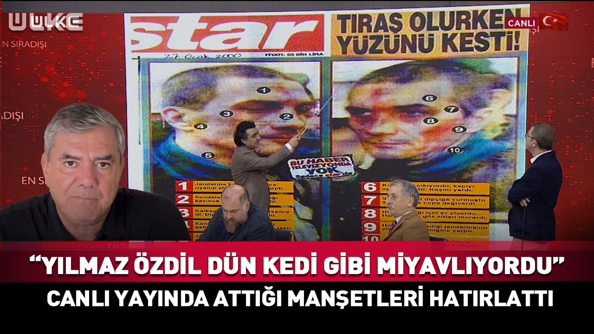 “Yılmaz Özdil dün Sözcü TV’de kedi gibi miyavlıyordu” Attığı manşeti unuttu İmamoğlu savunuculuğuna soyundu #haber