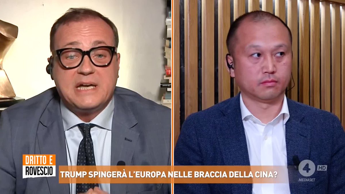 Tommaso Cerno: "Trump è riuscito a dare una sveglia in 25 giorni all'Europa" Cosa ne pensate? #DrittoeRovescio in diretta su #Rete4 e in streaming su Mediaset Infinity