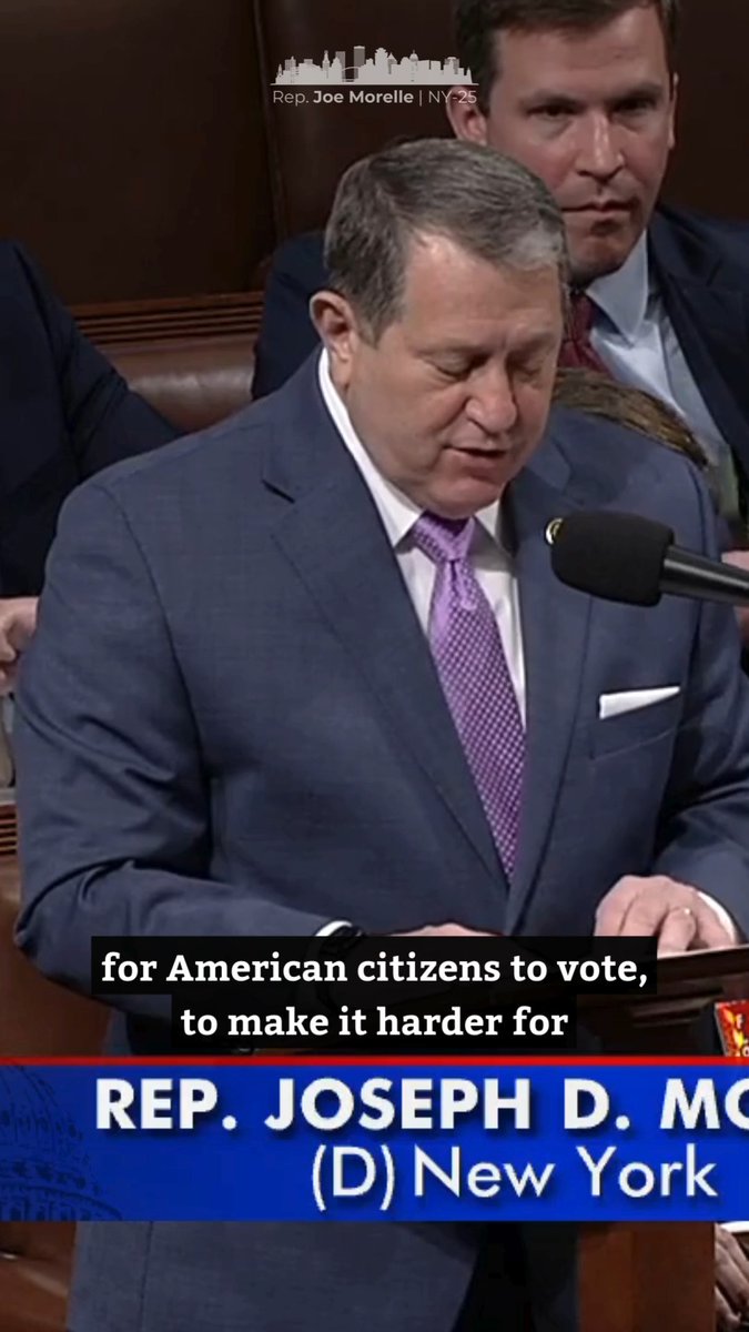 Today, House Republicans passed a voter suppression bill that would block millions of eligible Americans from casting a ballot. This cannot become law—our democracy is on the line.