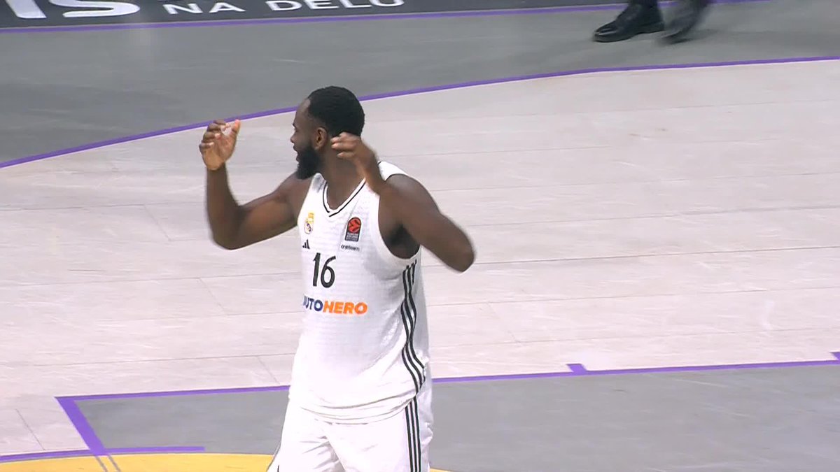 🚨 EDY TAVARES SOBRE LA BOCINA 🚨 🔥 La canasta de Edy Tavares para darle la victoria al Real Madrid en Belgrado
