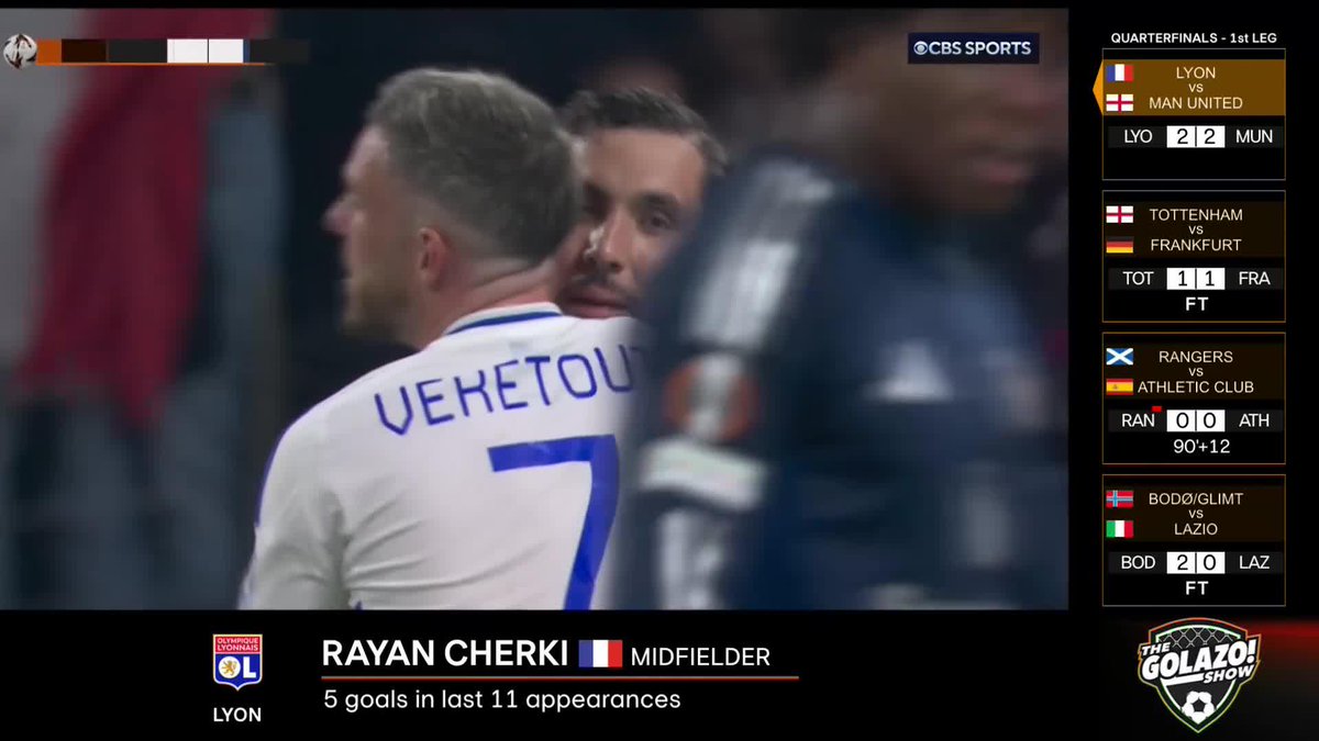 88': Lyon 1-2 Man Utd 95': Lyon 2-2 Man Utd A WILD FINISH IN FRANCE 😱