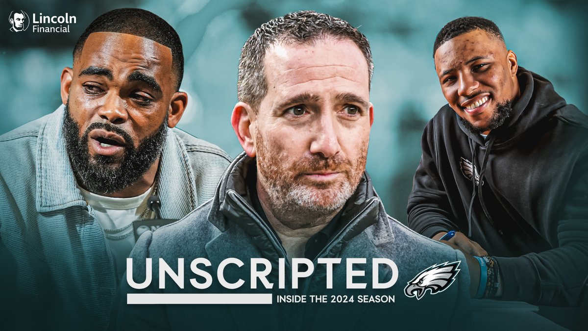 You thought the work was done? It's only just begun. A new season of Unscripted starts now! Lincoln Financial | #FlyEaglesFly
