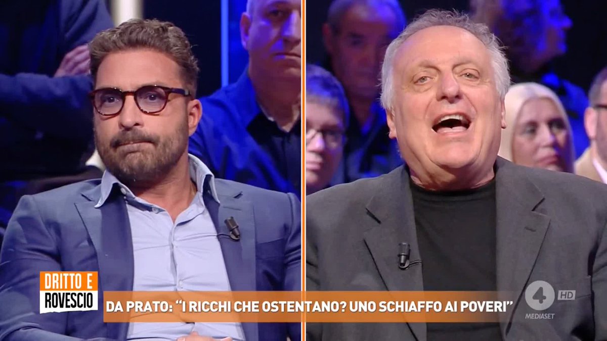 Paolo Cento: "La ricchezza deve avere un limite, lo Stato le risorse le deve prendere da chi ha di più" Siete d'accordo? #DrittoeRovescio in diretta su #Rete4 e in streaming su Mediaset Infinity