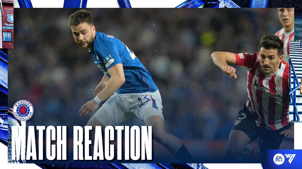 🎙️ Nico Raskin spoke to RangersTV following tonight’s match against Athletic Club | #UEL