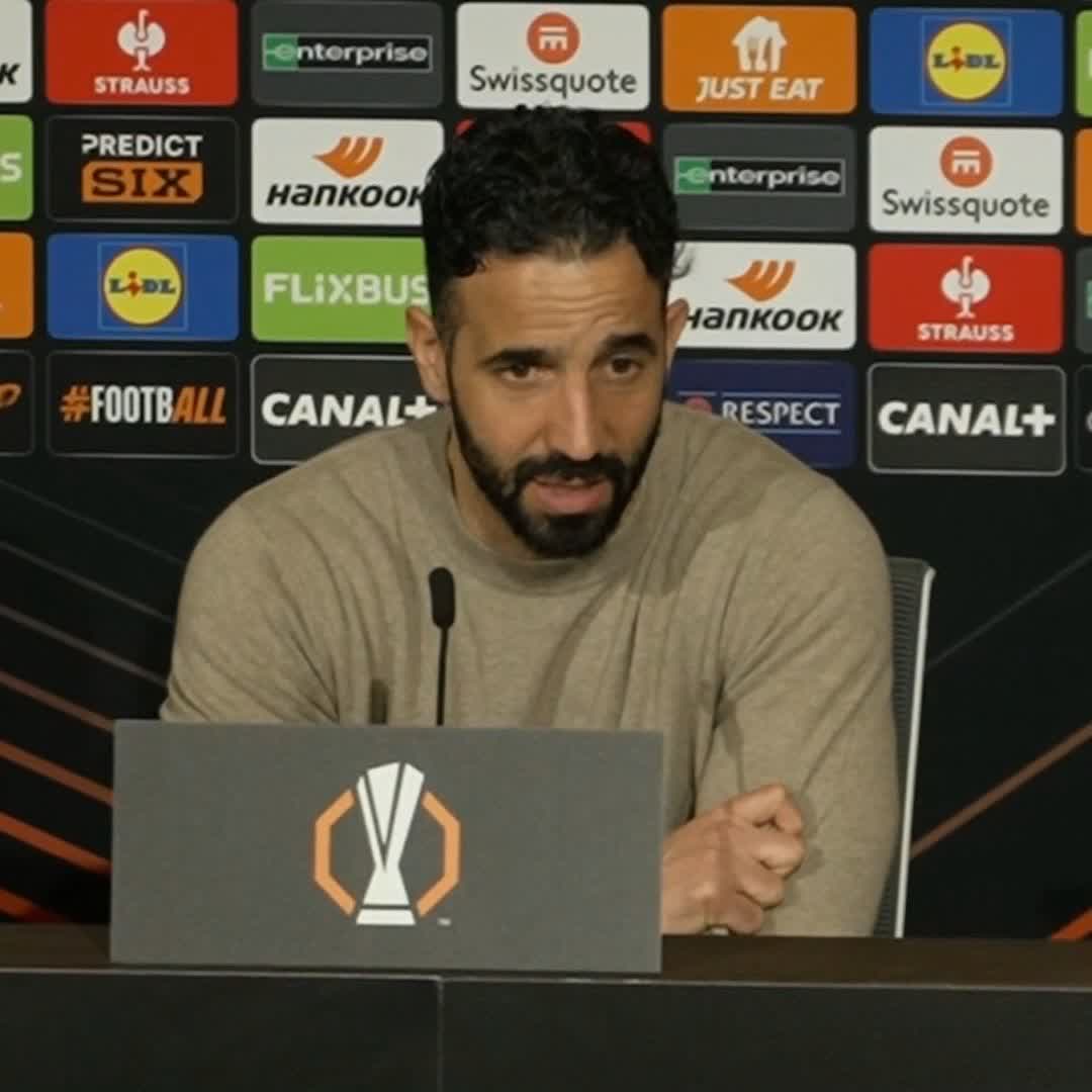 "It can happen if you play football and a lot of games, that you will make mistakes" 🧤 Ruben Amorim says there's nothing he can say to help Andre Onana right now but his confidence in the Man United goalkeeper remains strong 💪