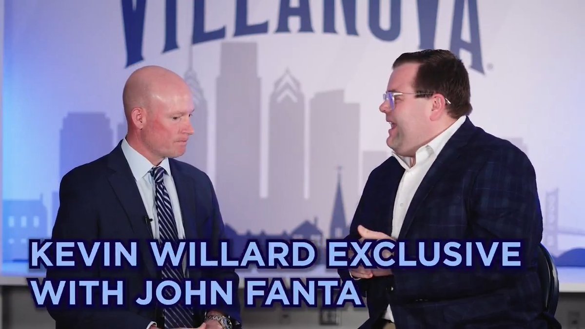 New head coach, Kevin Willard, is getting settled at Villanova 👏 John Fanta sat down with the new leader of Villanova MBB ⬇️
