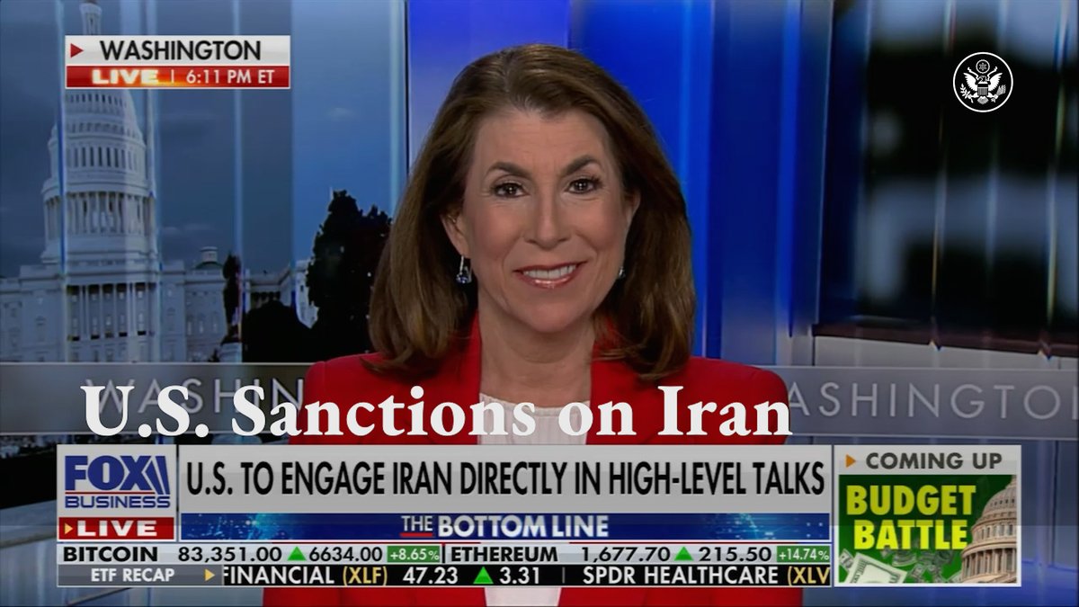 This is why sanctions are important! We have to stop the dynamic that allows Iran to fund the mass murder of their death squads, like Hamas, Hezbollah, and the Houthis.