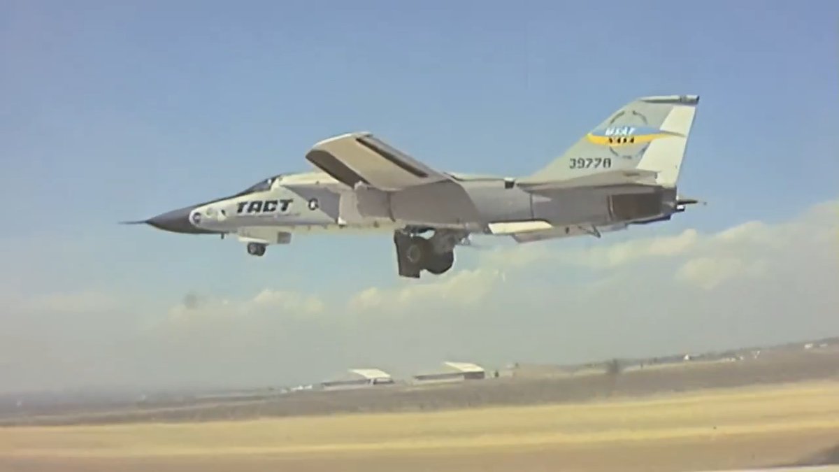 A cool look at the Transonic Aircraft Technology(TACT) research program F-111 flight test bed. I'm using newly acquired software to clean up vintage videos and figured I'd give his old crappy NASA video a go. Dust Busted, denoised and upscaled. 🤘😎