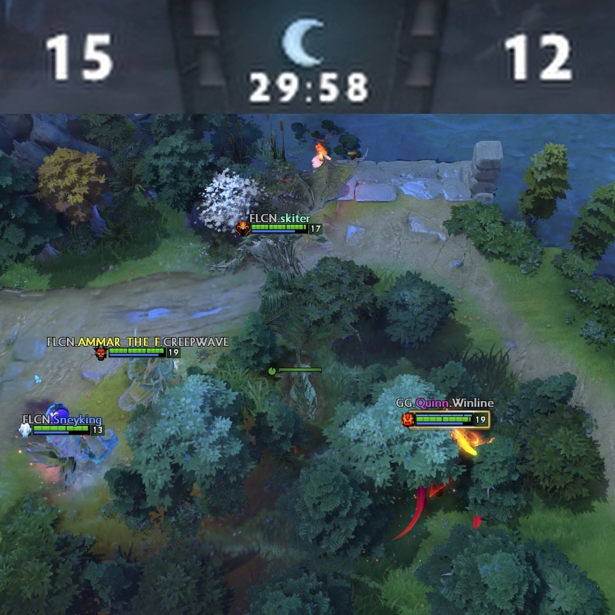 Nightmare fuel 💀 #ESLOne #dota2