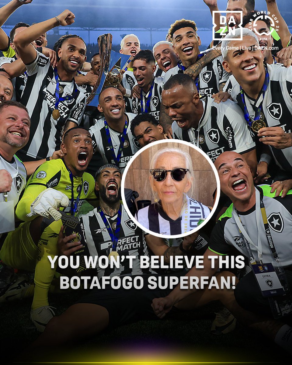 How a super fan got to witness a super moment for her team by travelling outside of her country for the very first time! ✈️🇧🇷🏆 Catch Botafogo F.R. in the @FIFACWC | June 14 - July 13 | Every Game | Free | #FIFACWC #TakeItToTheWorld
