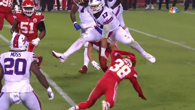 Nothing in life is more fun than Josh Allen hurdles 🔥