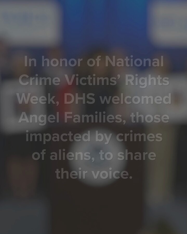 With the reopening of the VOICE office, victims of alien crime will be heard and have access to support services. President Donald J. Trump Trump and Secretary Kristi Noem will continue to stand up for the victims of alien crime. The safety of Americans comes FIRST.
