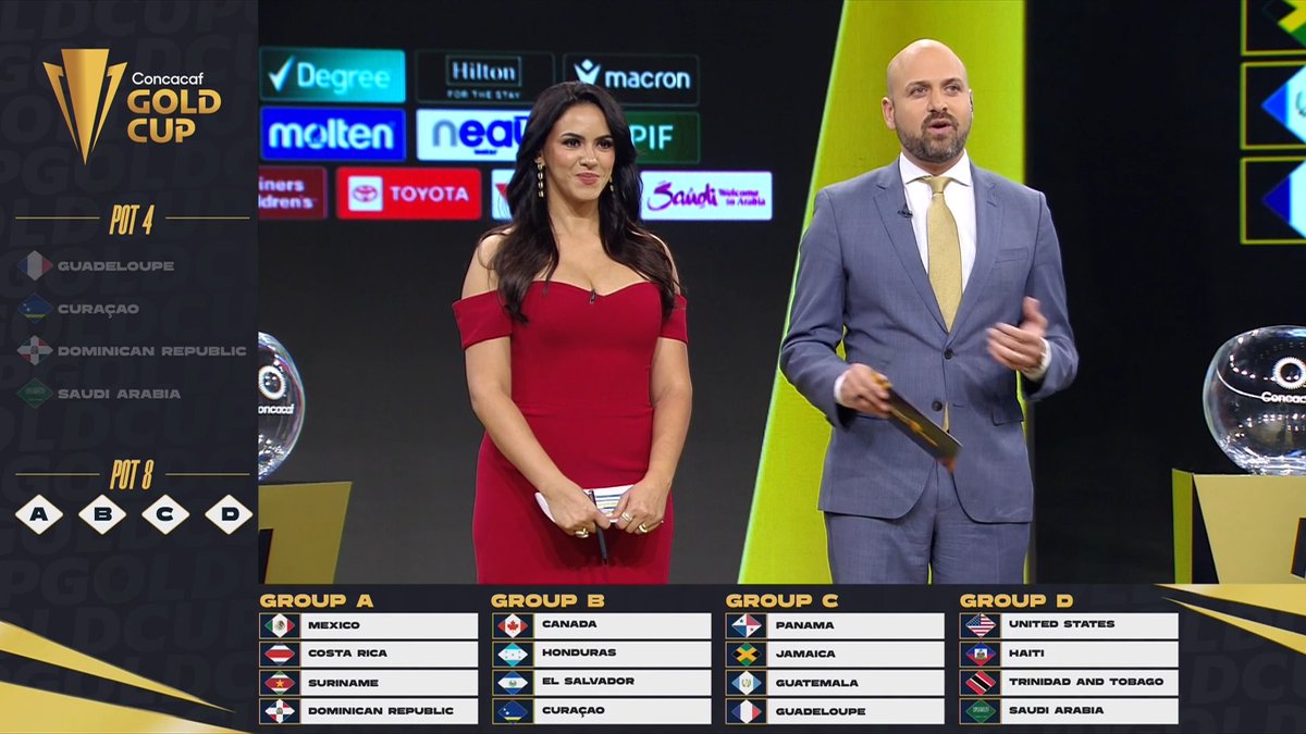 This is how the 2025 Gold Cup Group stand 👊