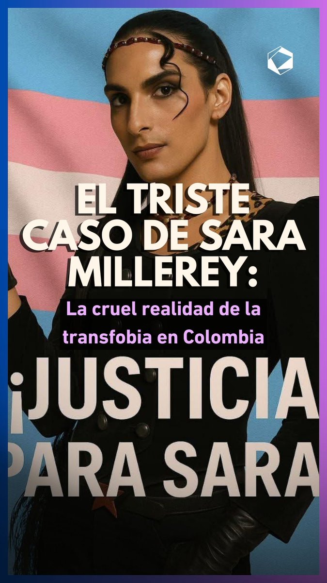 #JusticiaParaSara El transfeminicidio de Sara Millerey nos recuerda que la violencia LGBTIQ+ sigue cobrando vidas. Su nombre, su historia no serán olvidados. Exigimos justicia.