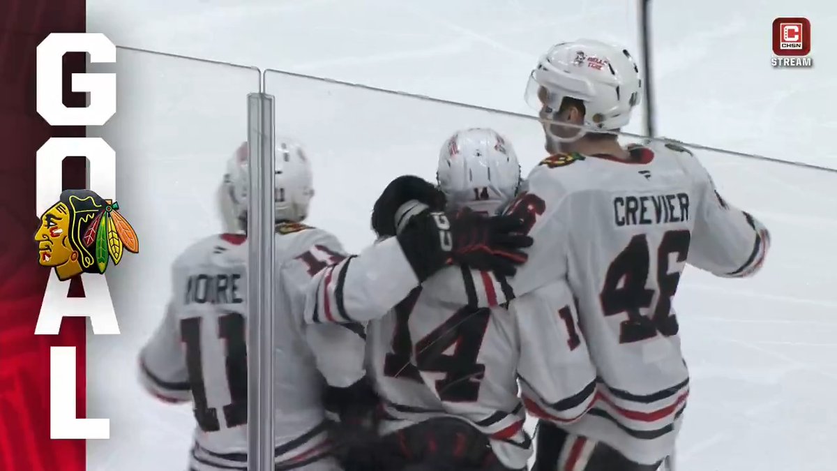 The Blackhawks are making admin work... 😅 KORCH GOAL KORCH GOAL !!!!!