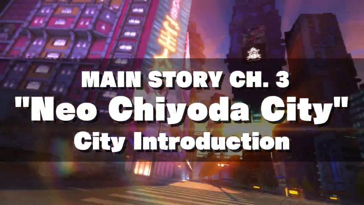 ◤ #TRIBENINE Ver1.1.0 New City ◢ Get a sneak peek of the setting for Ch. 3 of the Main Story, Neo Chiyoda City 📹 Catch glimpses of the city scenery and the new characters making their debut! 👀 Look forward to the release on Apr. 17th!⚡