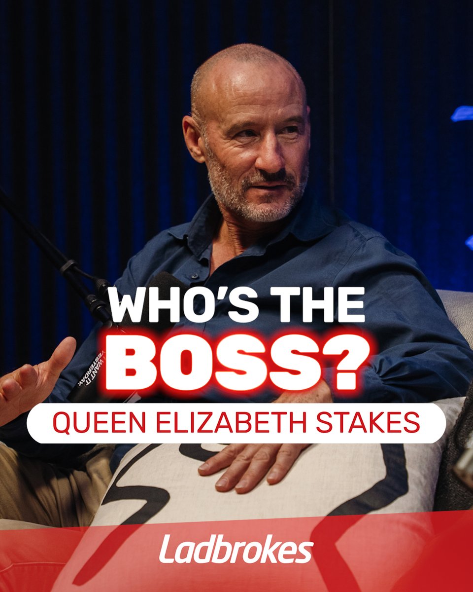 "This is gonna be the race of the season." Via Sistina, Dubai Honour, Buckaroo &amp; Rousham Park lead an all-star cast in the Queen Elizabeth Stakes 👊 GLEN BOSS