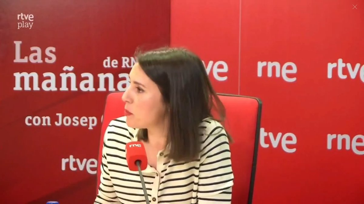En España hay sectores progresistas que están apostando por el régimen de guerra. Apostar por la paz y la desmilitarización, aunque nos quieran ridiculizar, es lo que hace posible que triunfen los consensos por los derechos humanos. 🎥Irene Montero