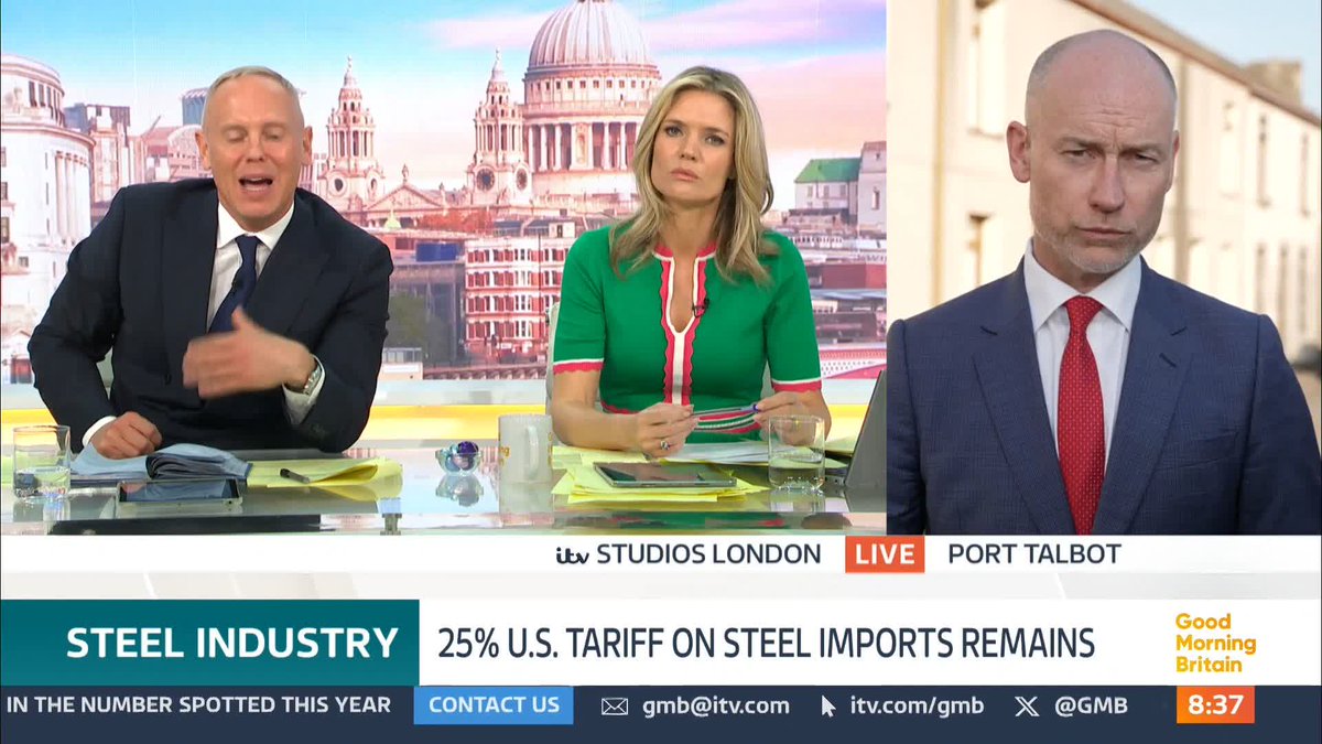 'What are you going to do to protect those jobs in your constituency?' Rob Rinder asks Care Minister Stephen Kinnock as steel town Port Talbot is grappling with a loss of more than 2,000 jobs.