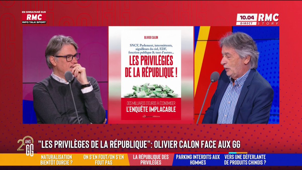 📝 "Les privilèges de la République"… Le livre choc "A la RATP, il y a une prime machine à écrire", raconte Olivier Calon, auteur du livre #GGRMC