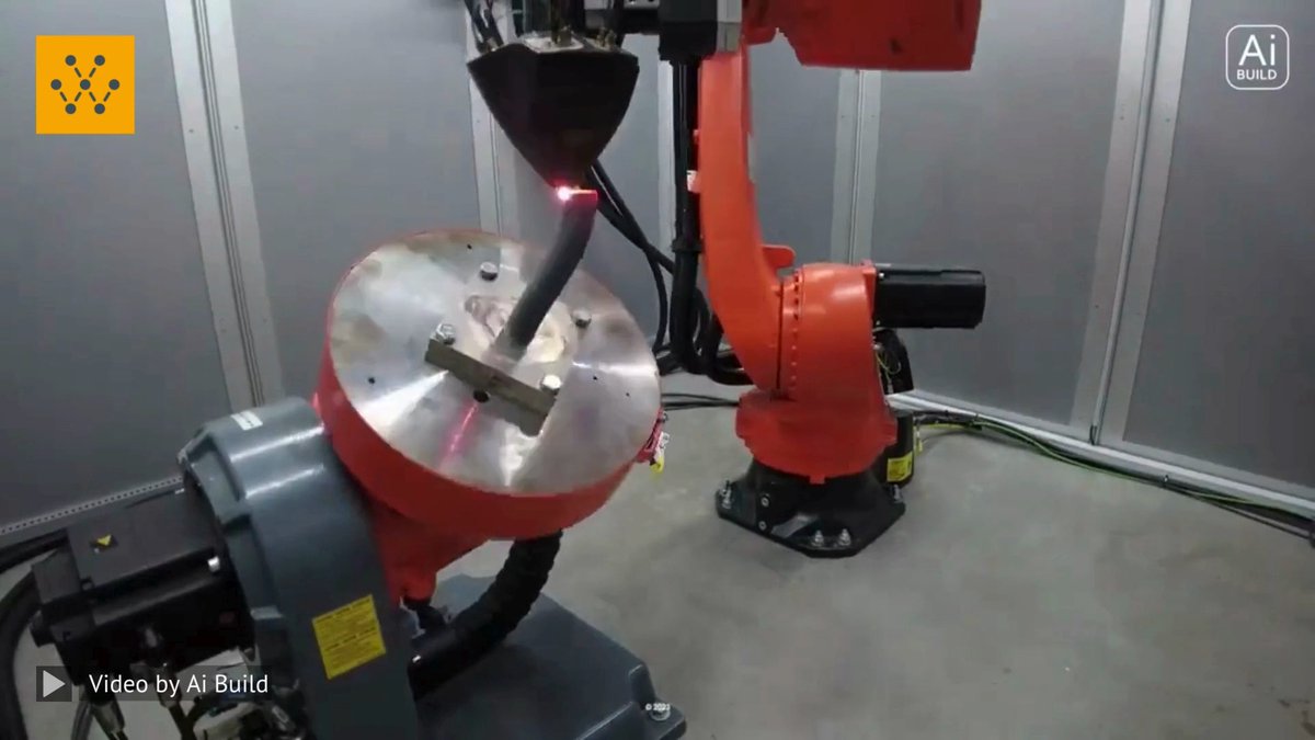 Metal Printing of Helical Coil Using Robotic Arm and Turntable This project involved the use of AiSync to control both the Aibuild KUKA robotic arm and an external-axis turntable equipped with a Meltio DED head. The coordinated motion enabled the support-free printing of a helical coil in approximately 12 hours. The process met the tight dimensional tolerances typically required in industrial applications. Video source: Aibuild #robotics #AiSync #AI #engineering #tech ----------------------- Wanna get your company on Wevolver too? Learn how: