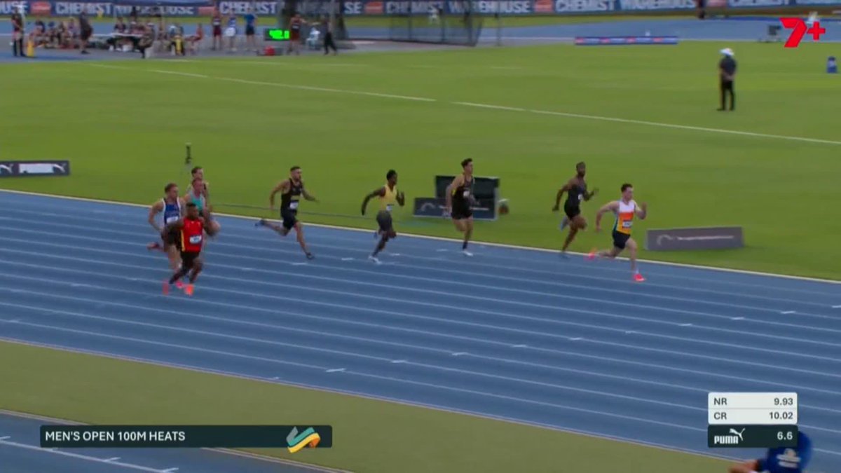 Lachlan Kennedy runs a 10.00 FLAT!!! Catch his run in the finals tomorrow in 7plus 🏃‍♂️