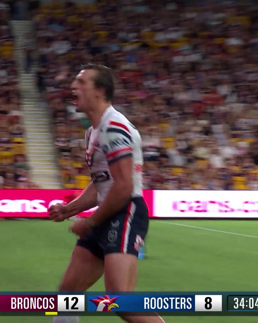BILLY SMITH! 🤯 #NRLBroncosRoosters