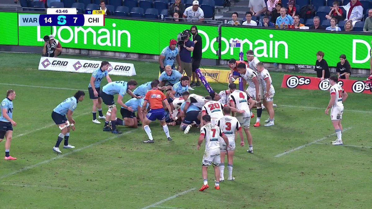 🥇 Try of the year from the Waratahs. Not sure it's possible to top this. Wow.