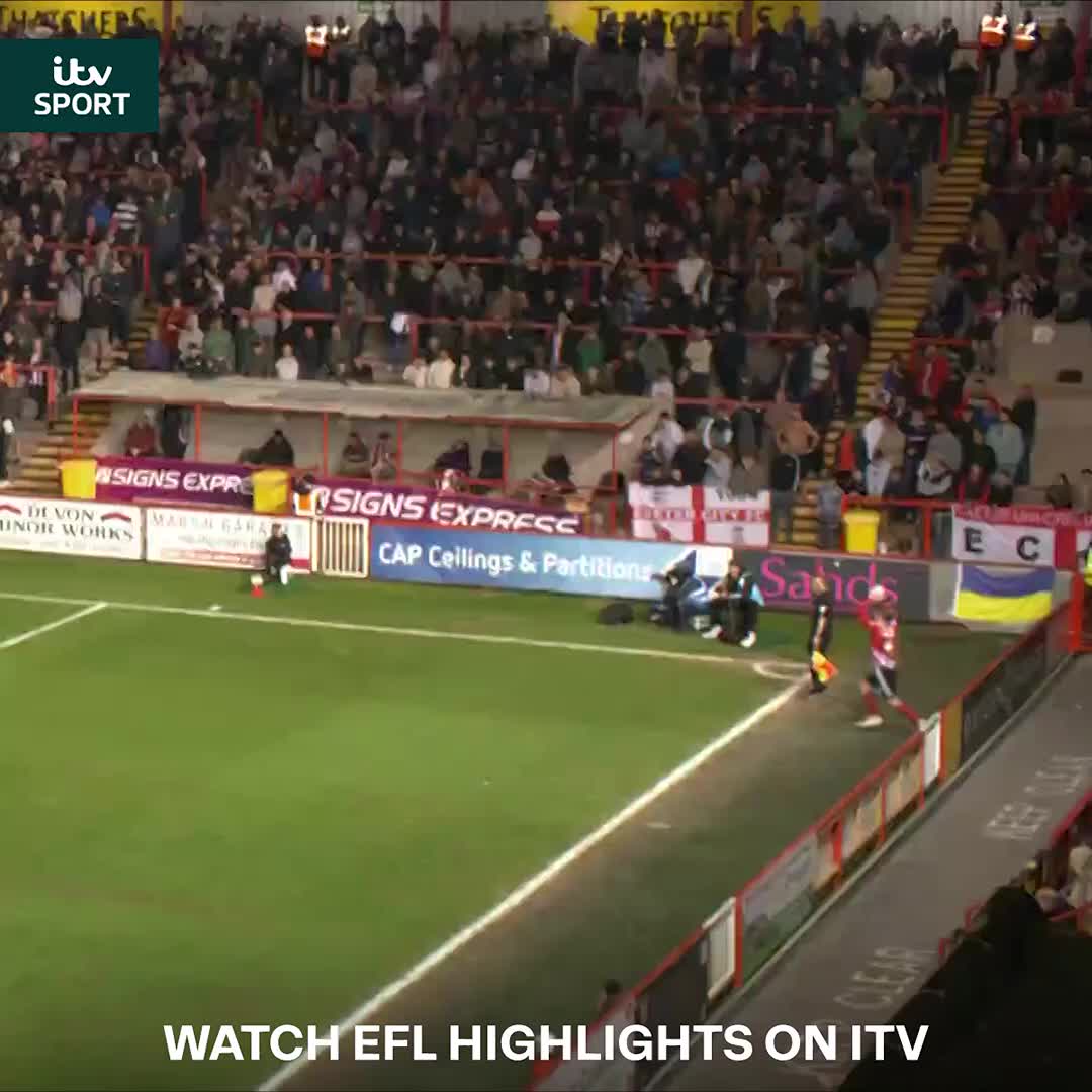 Check out this finish from Reece Cole! 🔥🔴⚪️ #ITVFootball | #EFL | Exeter City FC