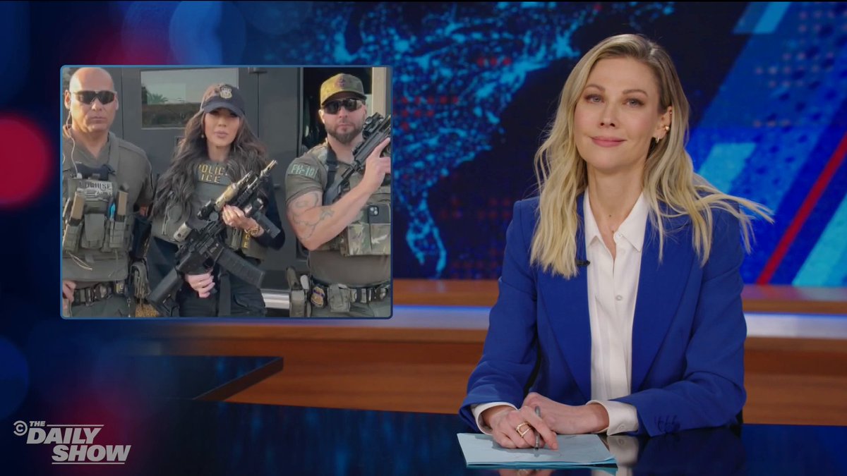 "I'm starting to wonder if Kristi Noem shot her dog by accident while taking a family photo." - Desi Lydic