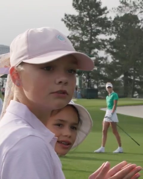 Through the next generation's eyes 💚 #ANWAgolf