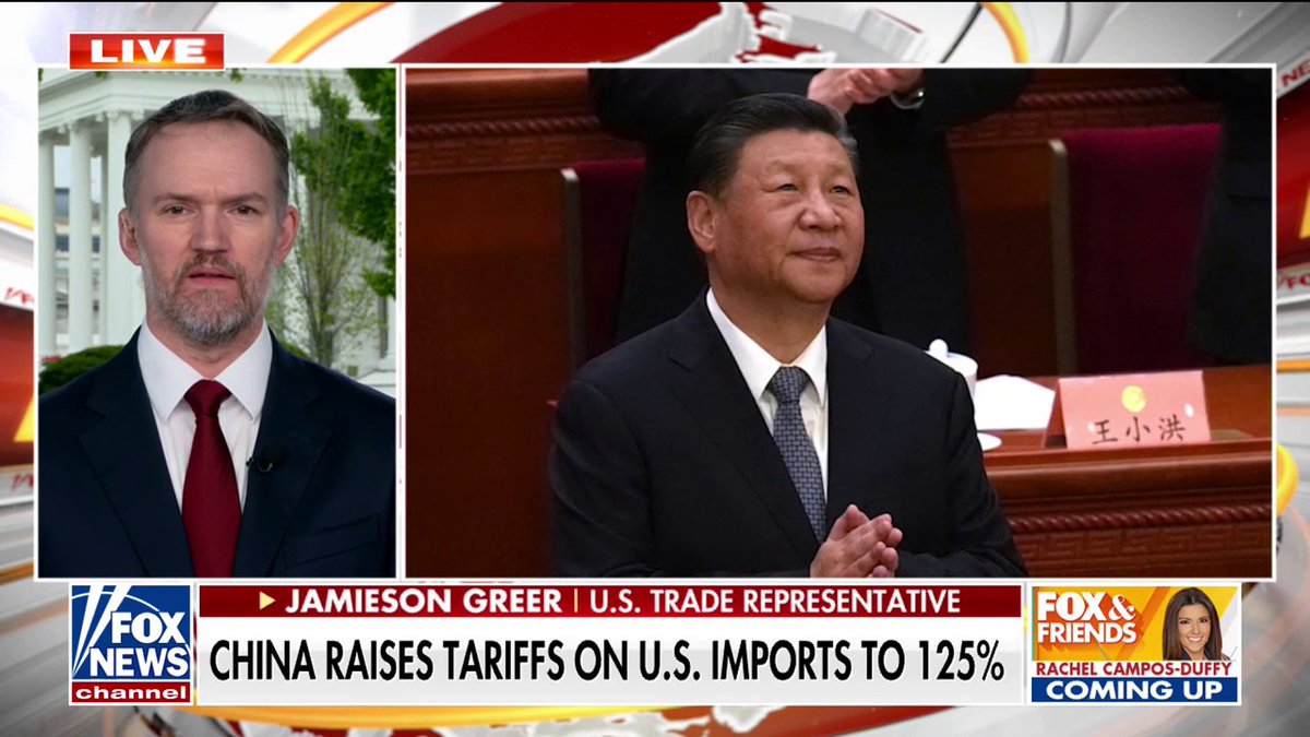 .United States Trade Representative Jamieson Greer joins 'Fox & Friends' to discuss the latest on tariff negotiations and what's expected in the coming weeks as President Donald Trump puts the world on notice to level the playing field for trade.