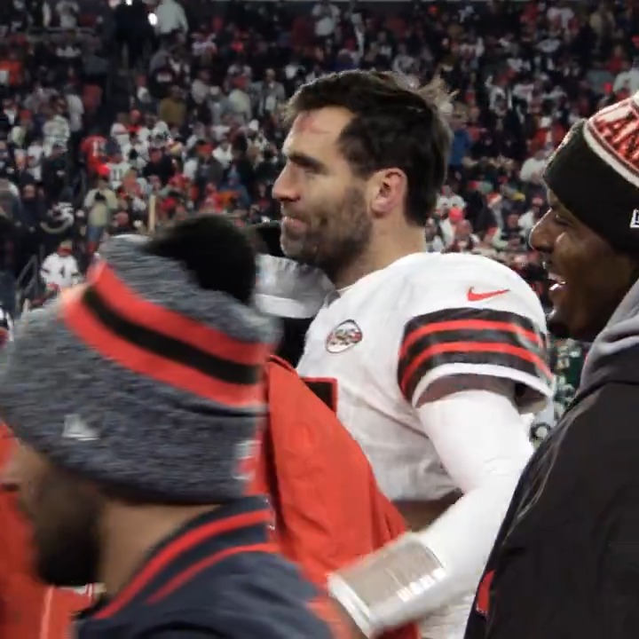 The old man is back in The Land 💪 Joe Flacco | Cleveland Browns