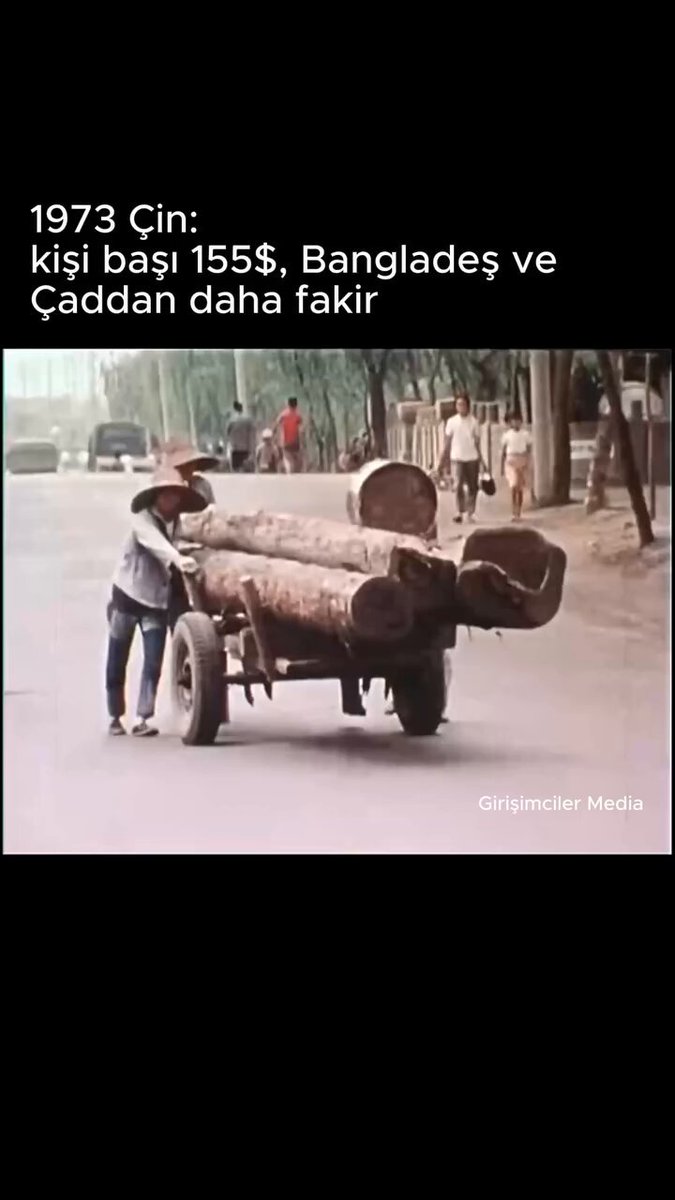 Biz, Osmanlı'ya geri dönelim, Halife geri gelsin, başkanlık sistemi ile padişahlık geri gelsin diye Zübük siyaset esnafı tarafından ayakta uyutulurken ! Çin, son 50 yılda, Bangladeş ve Çad'dan daha yoksul bir ülkeden Dünya'nın süper gücü çıkmayı başardı. Formülü: Din❌ Bilim ✅